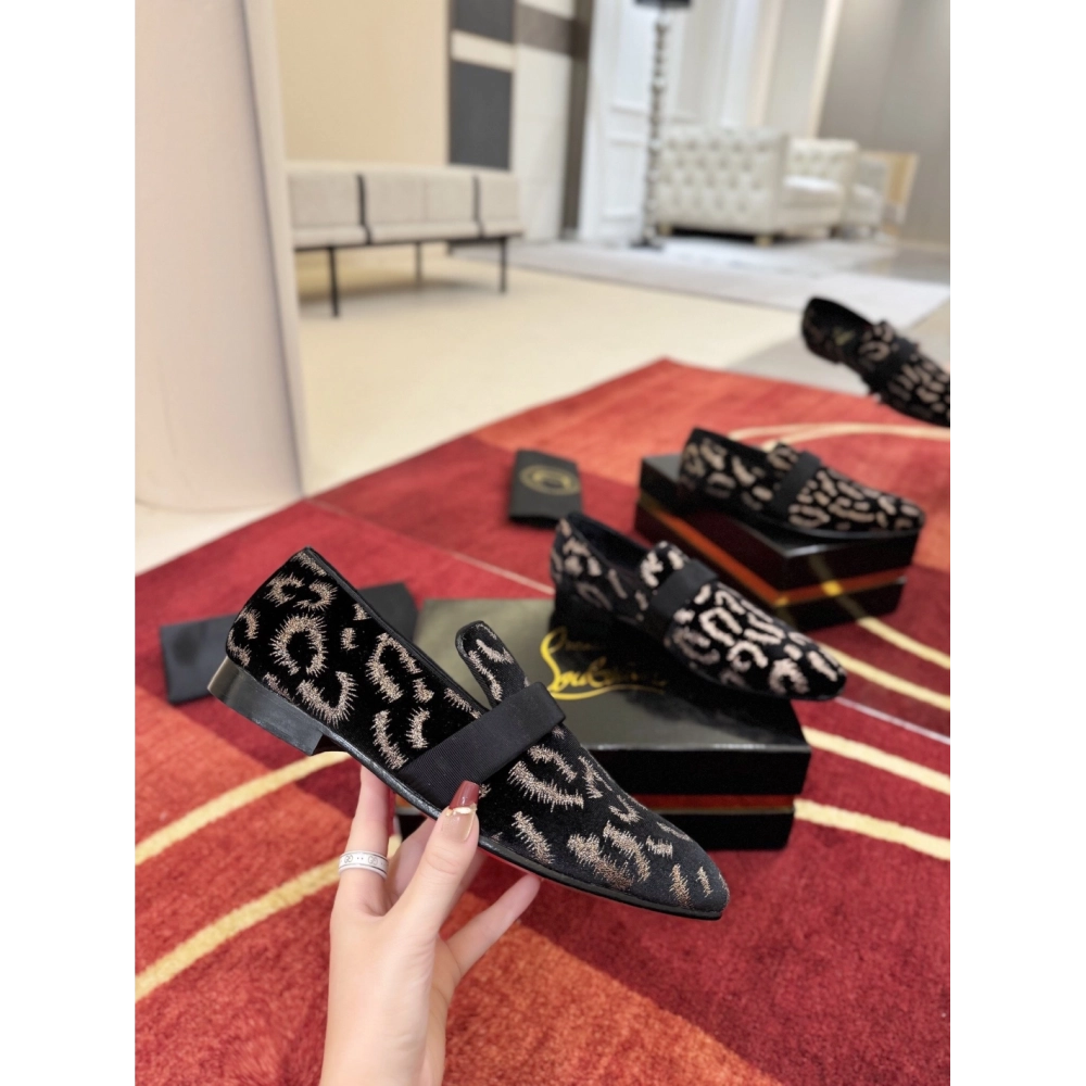 Christian Louboutin leather shoes 107,Oxfords,Christian Louboutin Sneakers,Luxury Shoes