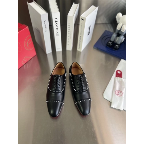Christian Louboutin leather shoes 113,Oxfords,Christian Louboutin Sneakers,Luxury Shoes