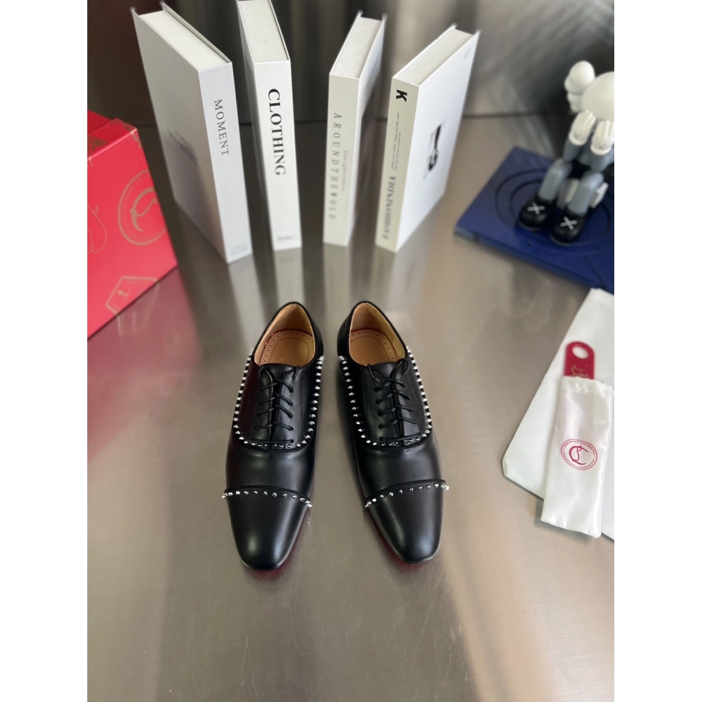 Christian Louboutin leather shoes 113,Oxfords,Christian Louboutin Sneakers,Luxury Shoes