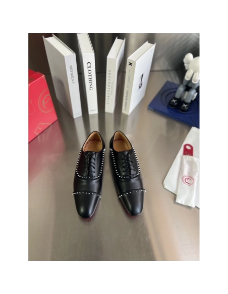 Christian Louboutin leather shoes 113,Oxfords,Christian Louboutin Sneakers,Luxury Shoes