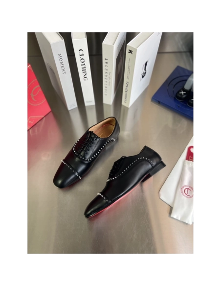 Christian Louboutin leather shoes 113,Oxfords,Christian Louboutin Sneakers,Luxury Shoes