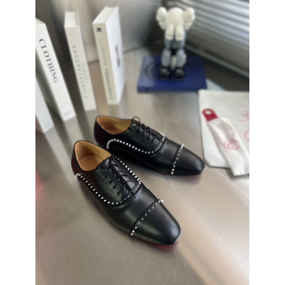 Christian Louboutin leather shoes 113,Oxfords,Christian Louboutin Sneakers,Luxury Shoes