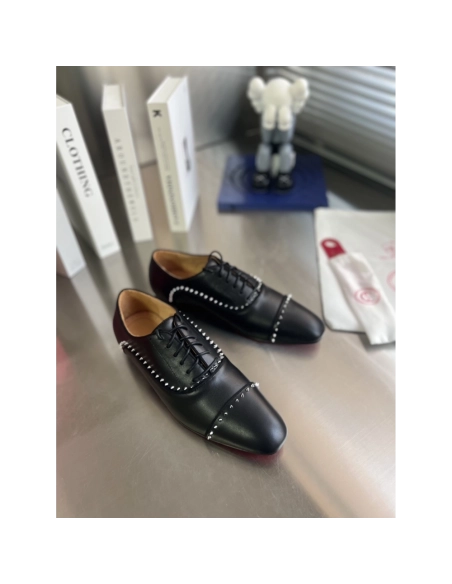 Christian Louboutin leather shoes 113,Oxfords,Christian Louboutin Sneakers,Luxury Shoes