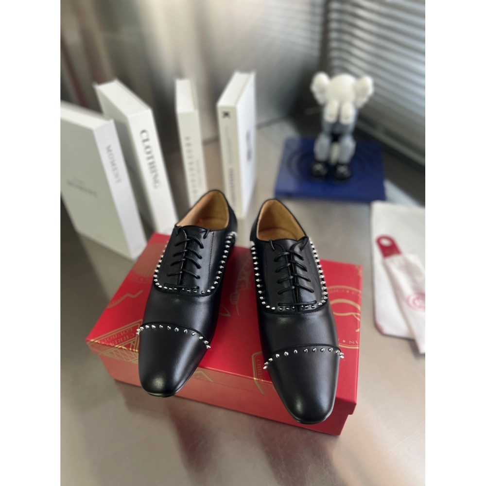 Christian Louboutin leather shoes 113,Oxfords,Christian Louboutin Sneakers,Luxury Shoes
