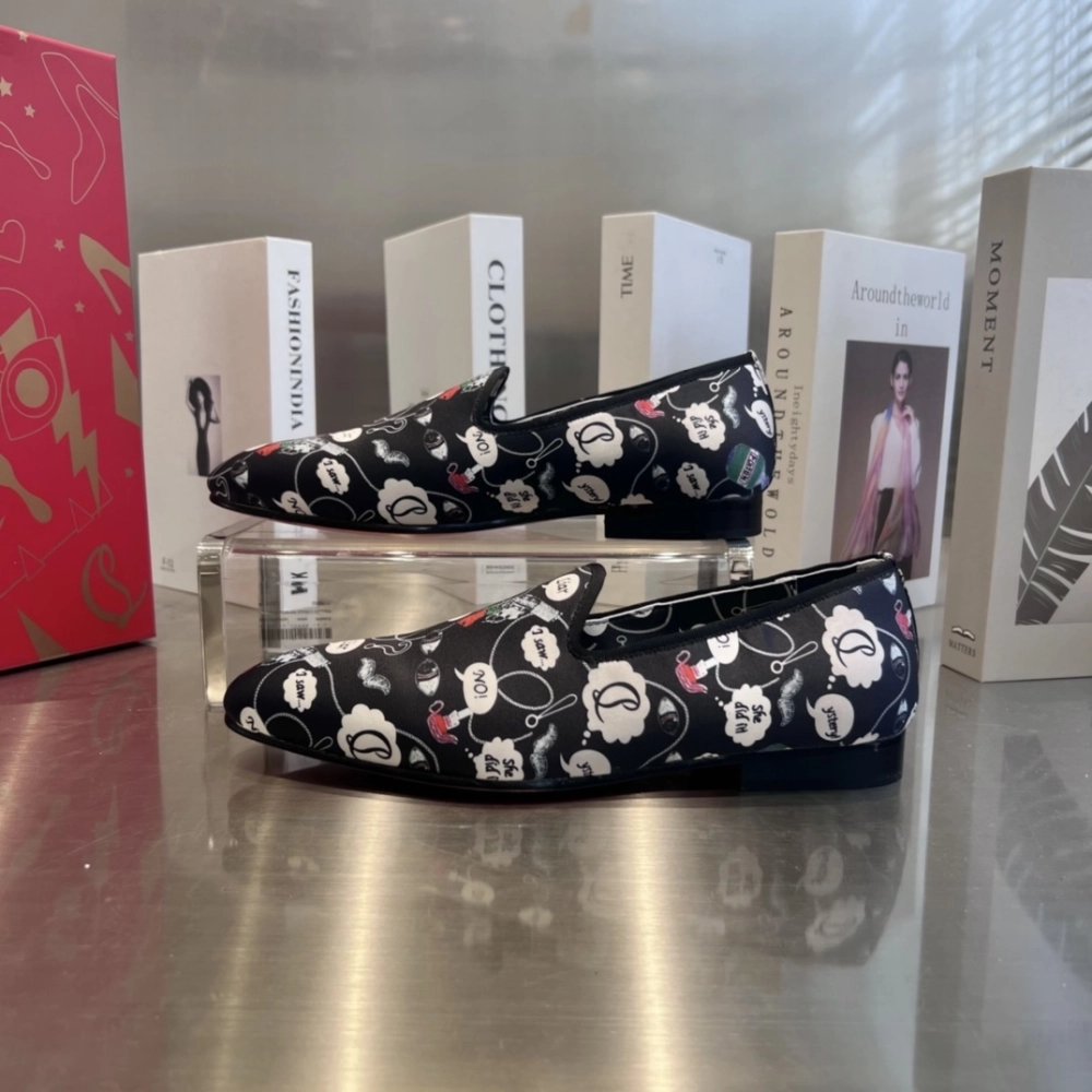 Christian Louboutin leather shoes 114,Oxfords,Christian Louboutin Sneakers,Luxury Shoes