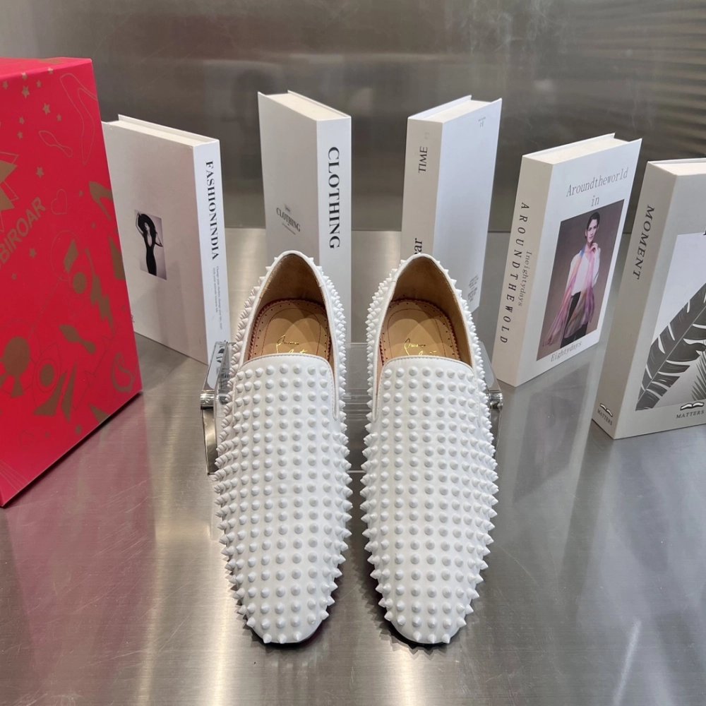 Christian Louboutin leather shoes 115,Oxfords,Christian Louboutin Sneakers,Luxury Shoes