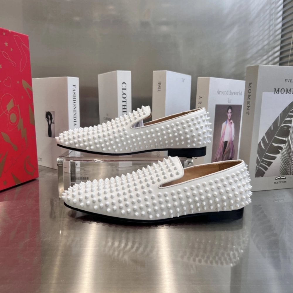 Christian Louboutin leather shoes 115,Oxfords,Christian Louboutin Sneakers,Luxury Shoes