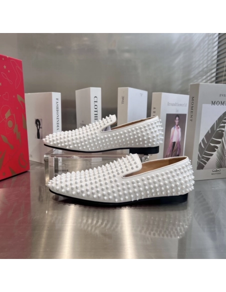 Christian Louboutin leather shoes 115,Oxfords,Christian Louboutin Sneakers,Luxury Shoes
