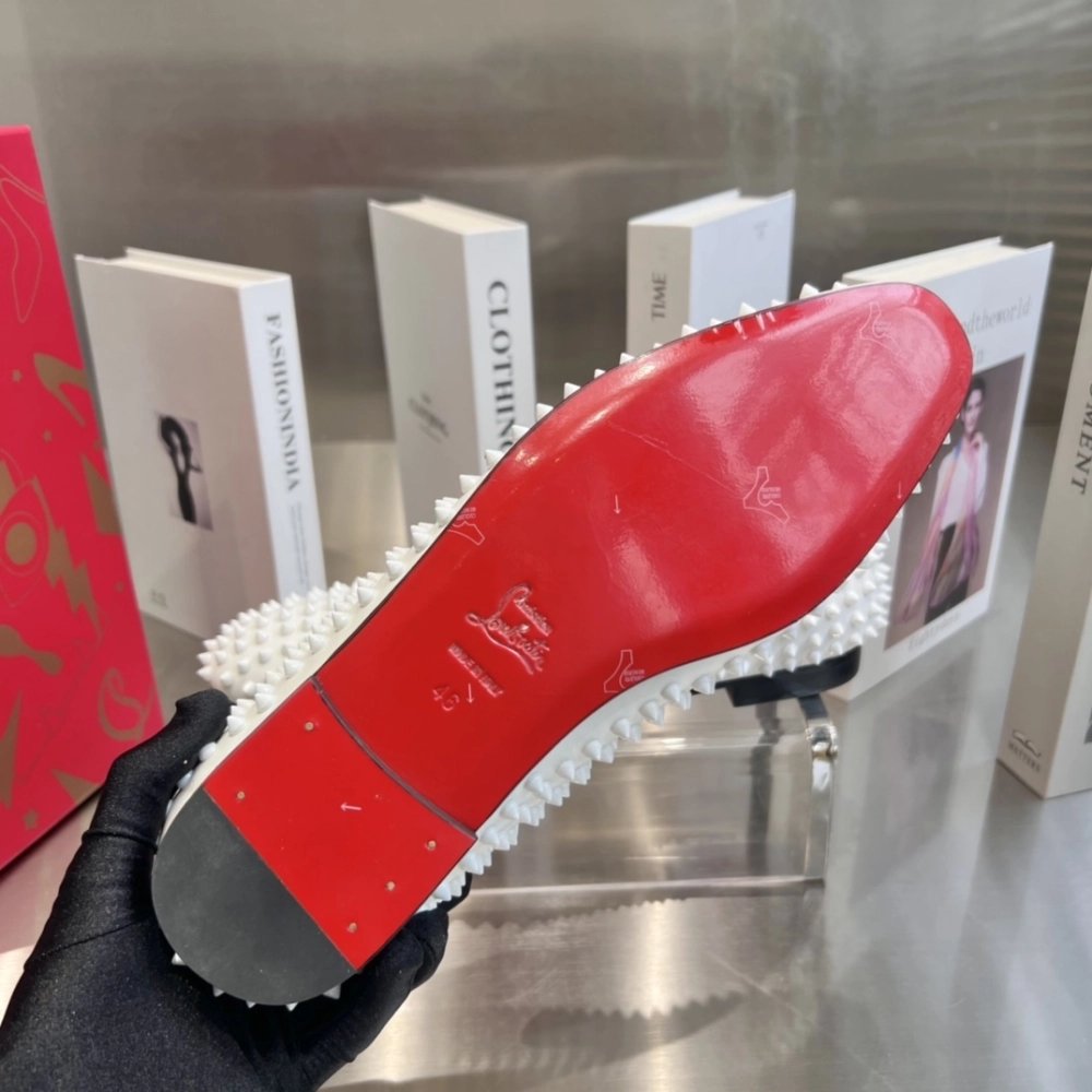 Christian Louboutin leather shoes 115,Oxfords,Christian Louboutin Sneakers,Luxury Shoes