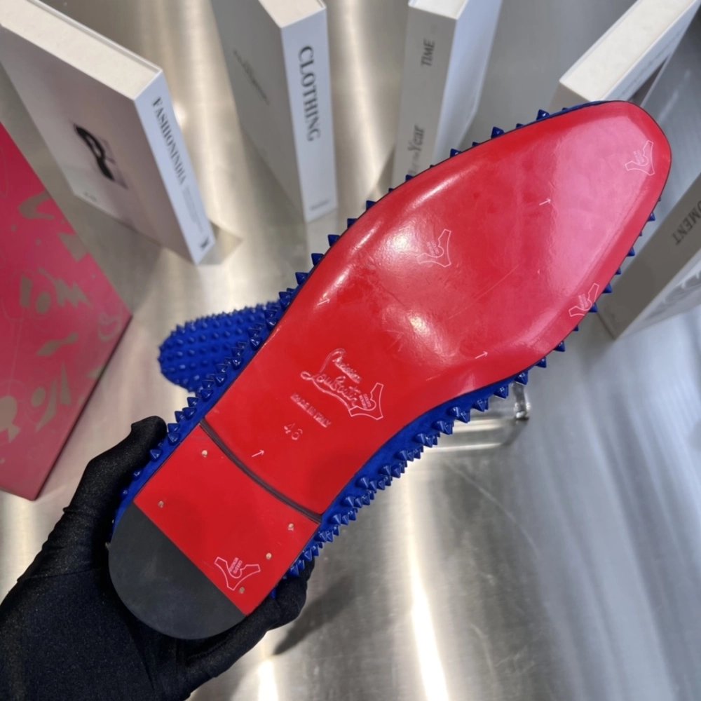 Christian Louboutin leather shoes 116,Oxfords,Christian Louboutin Sneakers,Luxury Shoes