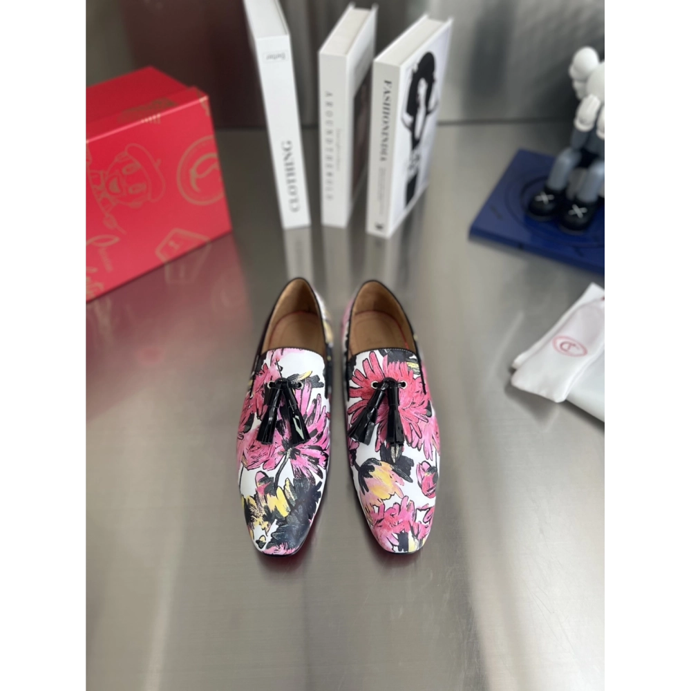 Christian Louboutin leather shoes 117,Oxfords,Christian Louboutin Sneakers,Luxury Shoes