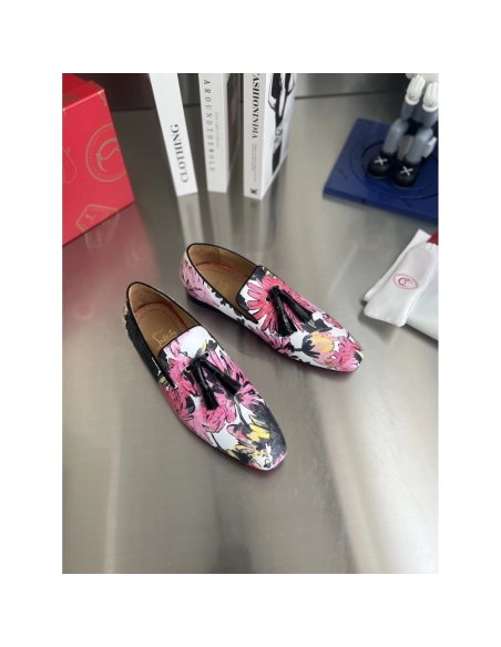 Christian Louboutin leather shoes 117,Oxfords,Christian Louboutin Sneakers,Luxury Shoes
