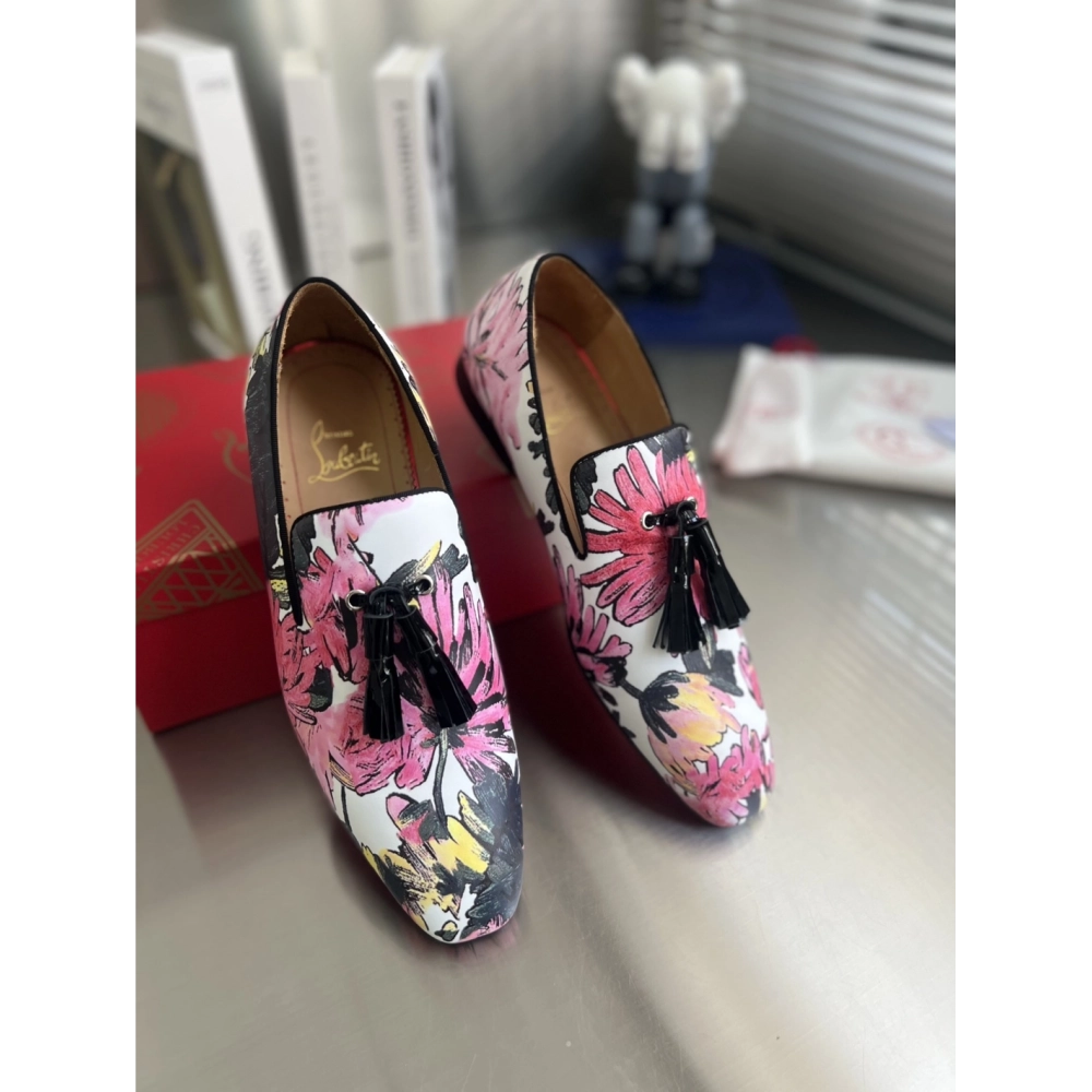 Christian Louboutin leather shoes 117,Oxfords,Christian Louboutin Sneakers,Luxury Shoes