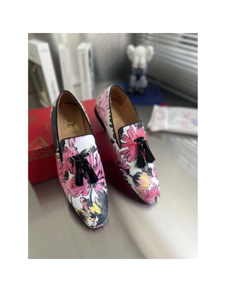Christian Louboutin leather shoes 117,Oxfords,Christian Louboutin Sneakers,Luxury Shoes