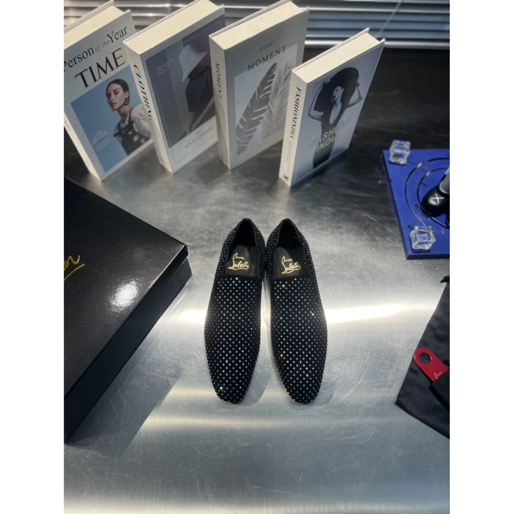 Christian Louboutin leather shoes 112,Oxfords,Christian Louboutin Sneakers,Luxury Shoes