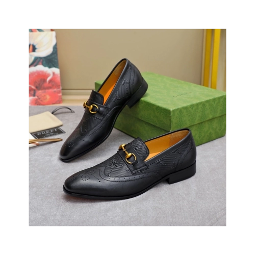 Gucci leather shoes 014,GUCCI SHOES,Business Shoes