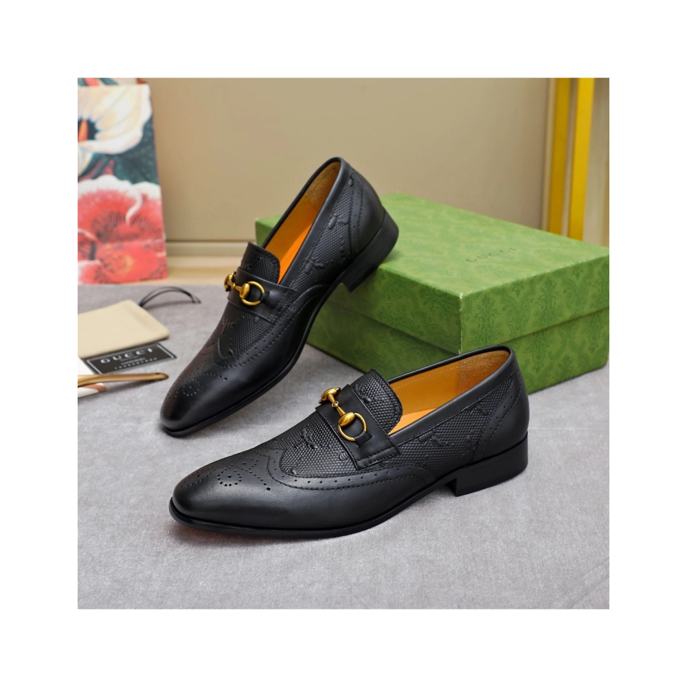 Gucci leather shoes 014,GUCCI SHOES,Business Shoes