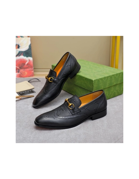 Gucci leather shoes 014,GUCCI SHOES,Business Shoes