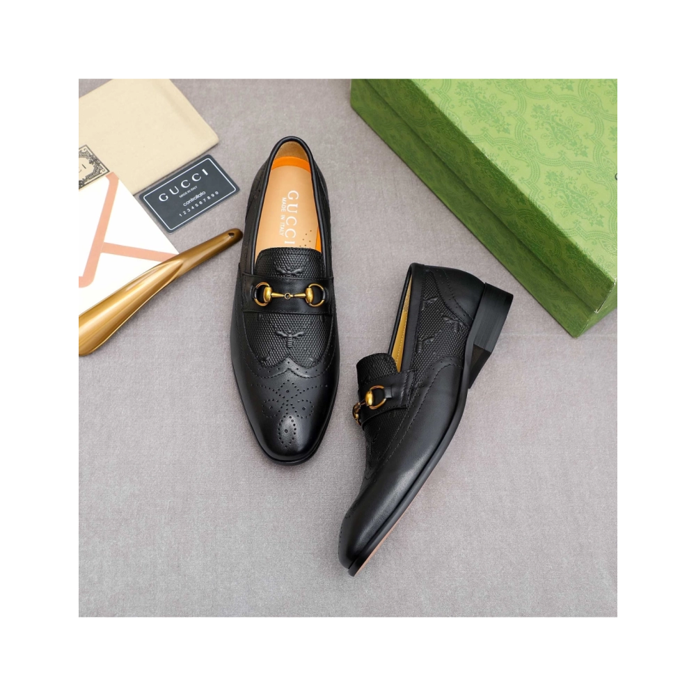 Gucci leather shoes 014,GUCCI SHOES,Business Shoes