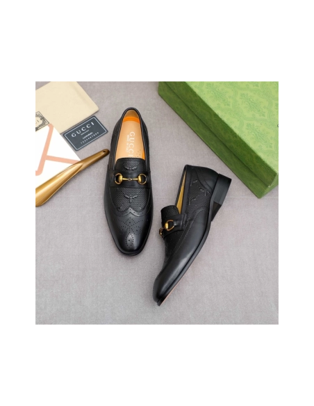 Gucci leather shoes 014,GUCCI SHOES,Business Shoes
