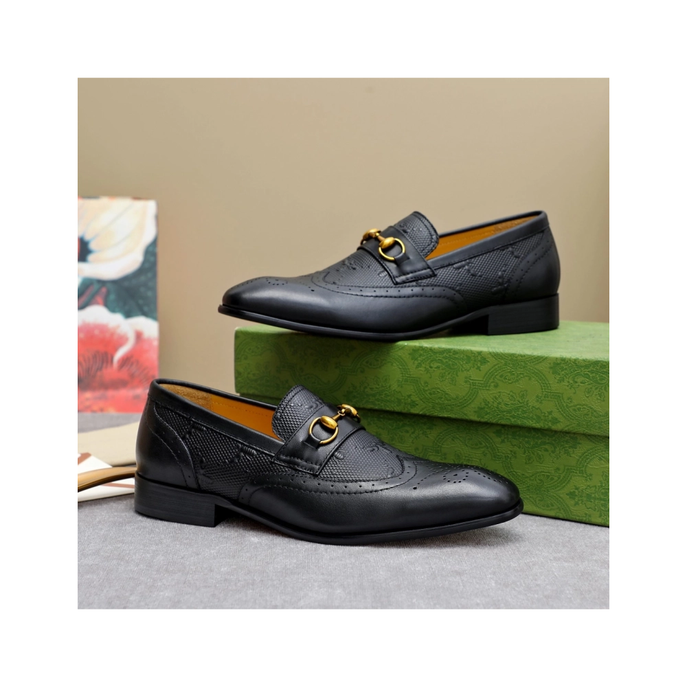Gucci leather shoes 014,GUCCI SHOES,Business Shoes