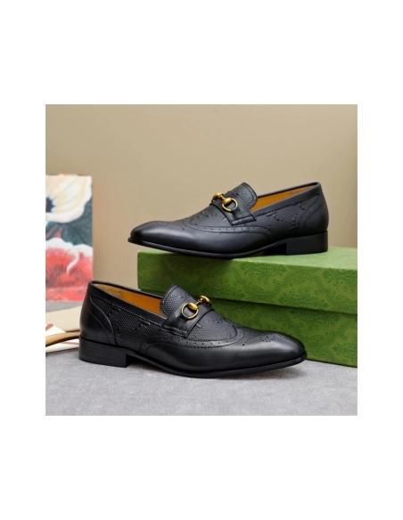 Gucci leather shoes 014,GUCCI SHOES,Business Shoes