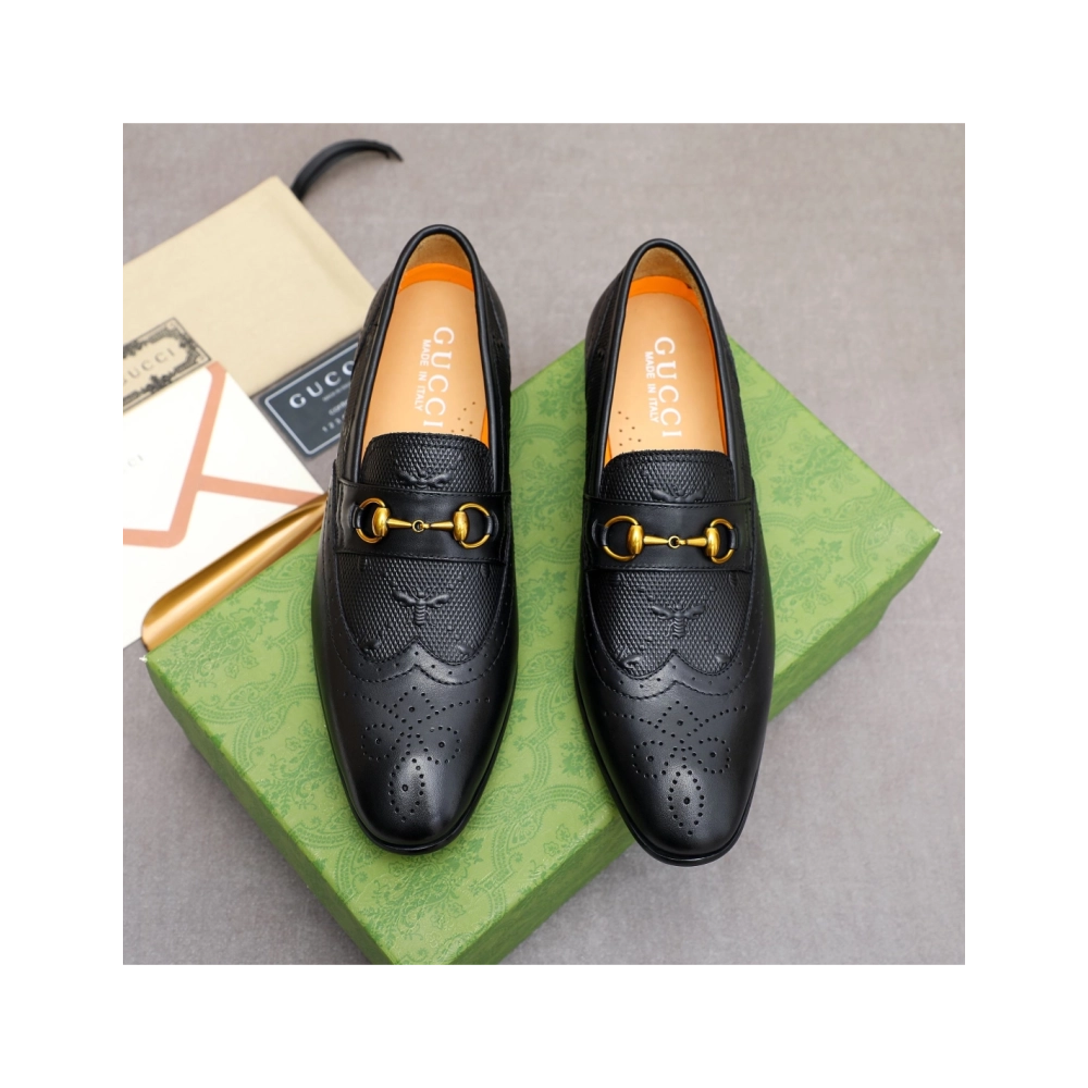 Gucci leather shoes 014,GUCCI SHOES,Business Shoes
