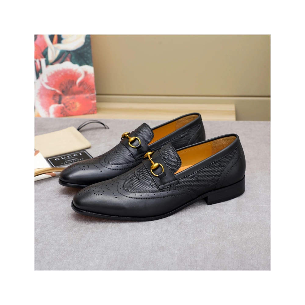 Gucci leather shoes 014,GUCCI SHOES,Business Shoes