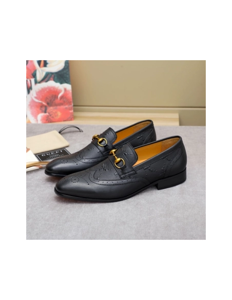 Gucci leather shoes 014,GUCCI SHOES,Business Shoes
