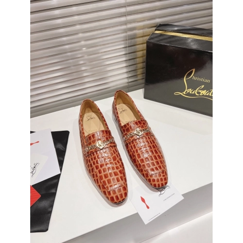 Christian Louboutin leather shoes 104,Oxfords,Christian Louboutin Sneakers,Luxury Shoes