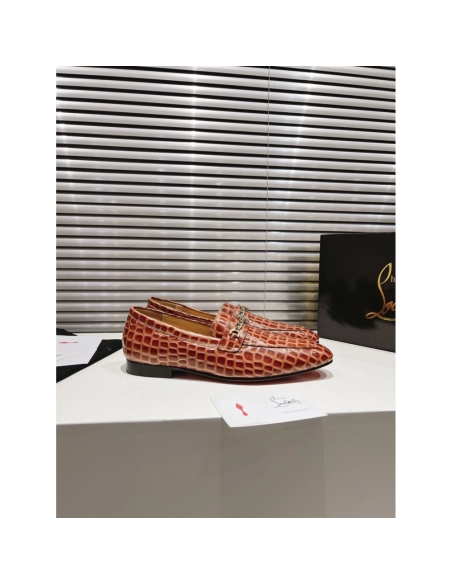 Christian Louboutin leather shoes 104,Oxfords,Christian Louboutin Sneakers,Luxury Shoes