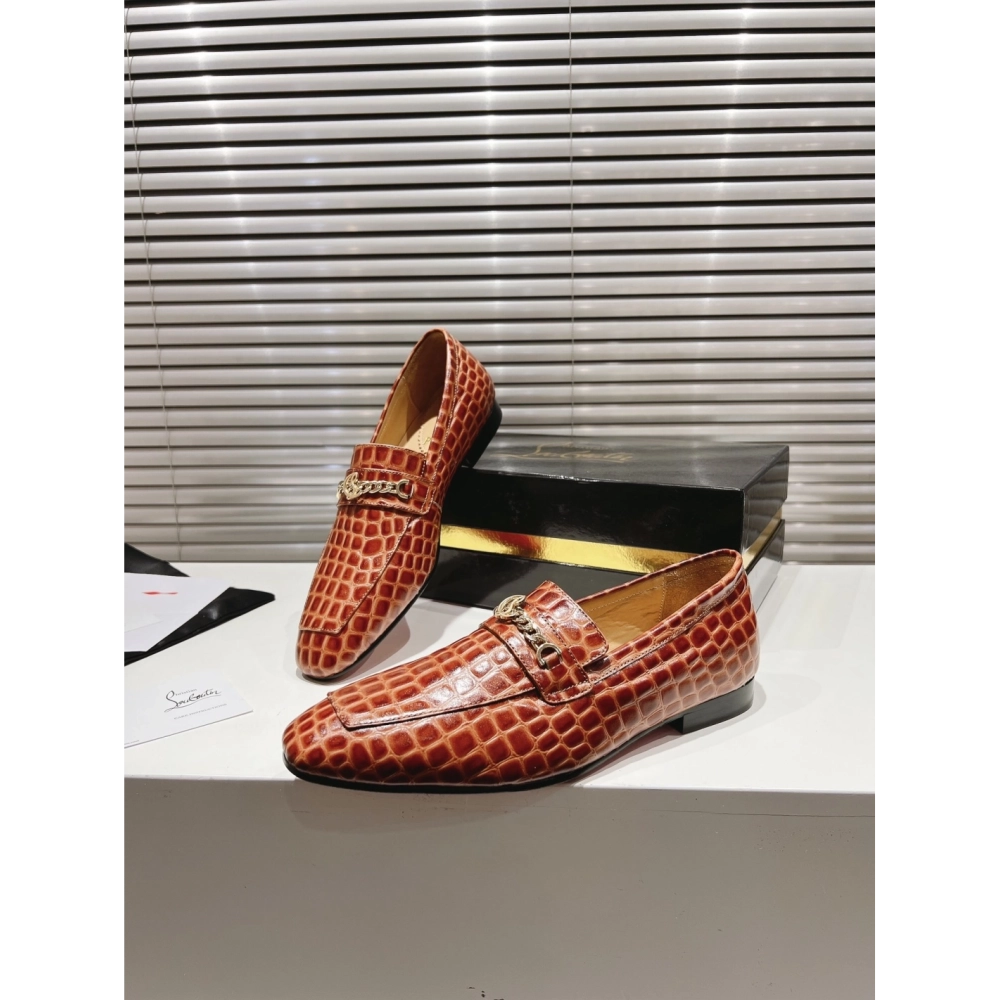 Christian Louboutin leather shoes 104,Oxfords,Christian Louboutin Sneakers,Luxury Shoes