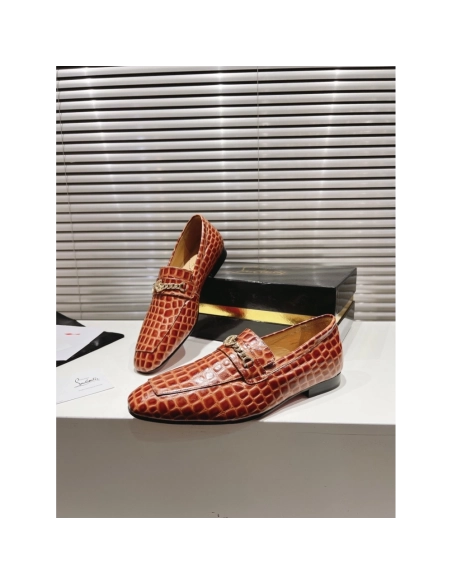 Christian Louboutin leather shoes 104,Oxfords,Christian Louboutin Sneakers,Luxury Shoes