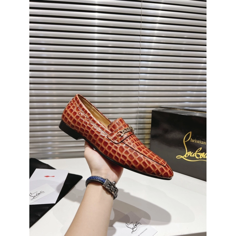 Christian Louboutin leather shoes 104,Oxfords,Christian Louboutin Sneakers,Luxury Shoes