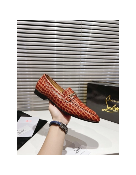 Christian Louboutin leather shoes 104,Oxfords,Christian Louboutin Sneakers,Luxury Shoes