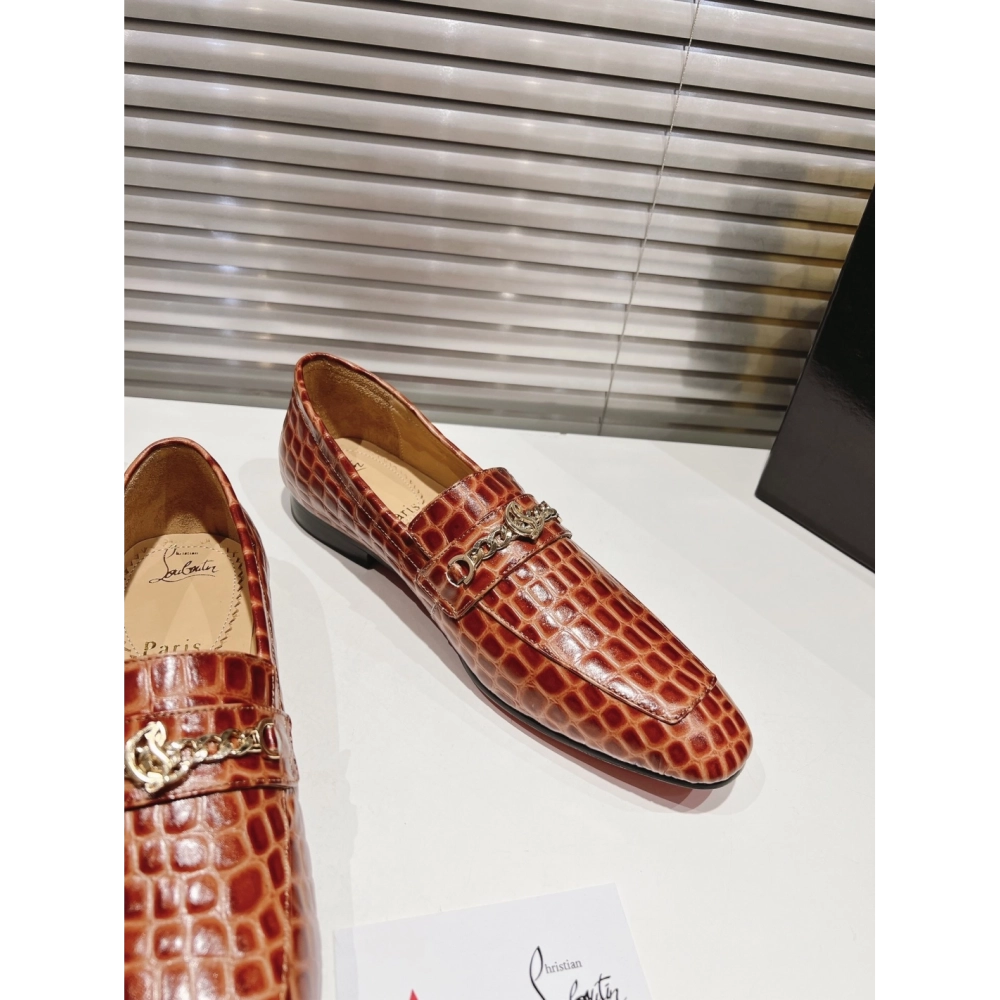 Christian Louboutin leather shoes 104,Oxfords,Christian Louboutin Sneakers,Luxury Shoes