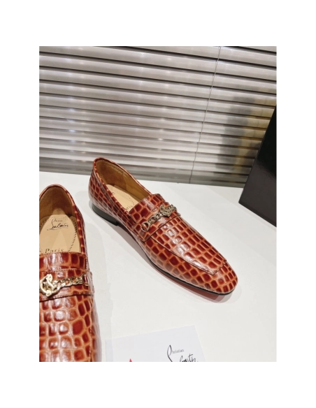 Christian Louboutin leather shoes 104,Oxfords,Christian Louboutin Sneakers,Luxury Shoes