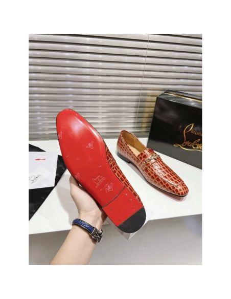 Christian Louboutin leather shoes 104,Oxfords,Christian Louboutin Sneakers,Luxury Shoes