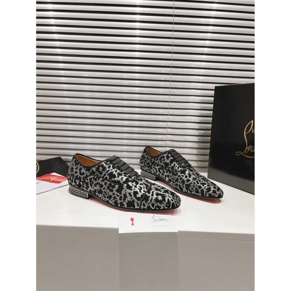 Christian Louboutin leather shoes 108,Oxfords,Christian Louboutin Sneakers,Luxury Shoes