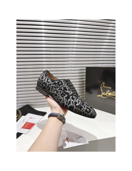 Christian Louboutin leather shoes 108,Oxfords,Christian Louboutin Sneakers,Luxury Shoes