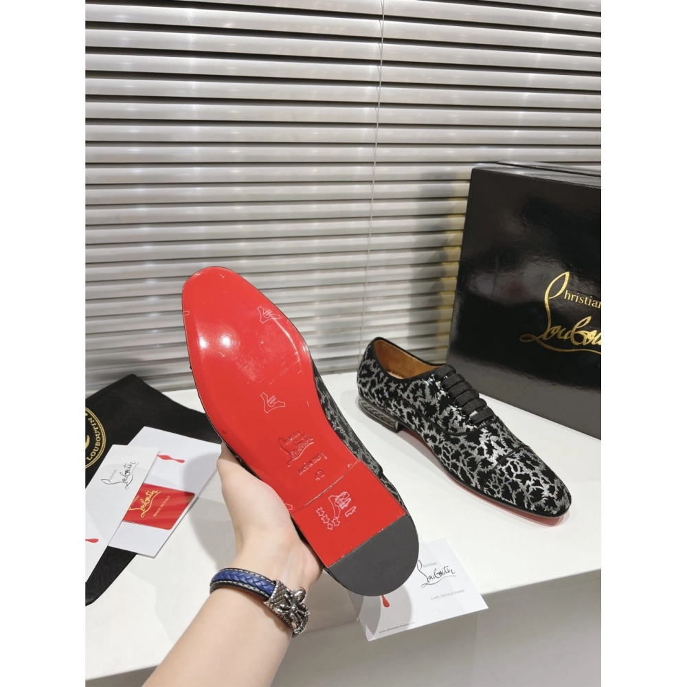 Christian Louboutin leather shoes 108,Oxfords,Christian Louboutin Sneakers,Luxury Shoes