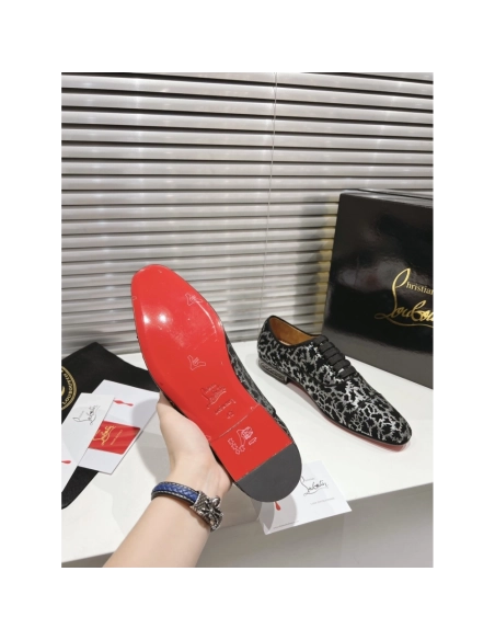 Christian Louboutin leather shoes 108,Oxfords,Christian Louboutin Sneakers,Luxury Shoes
