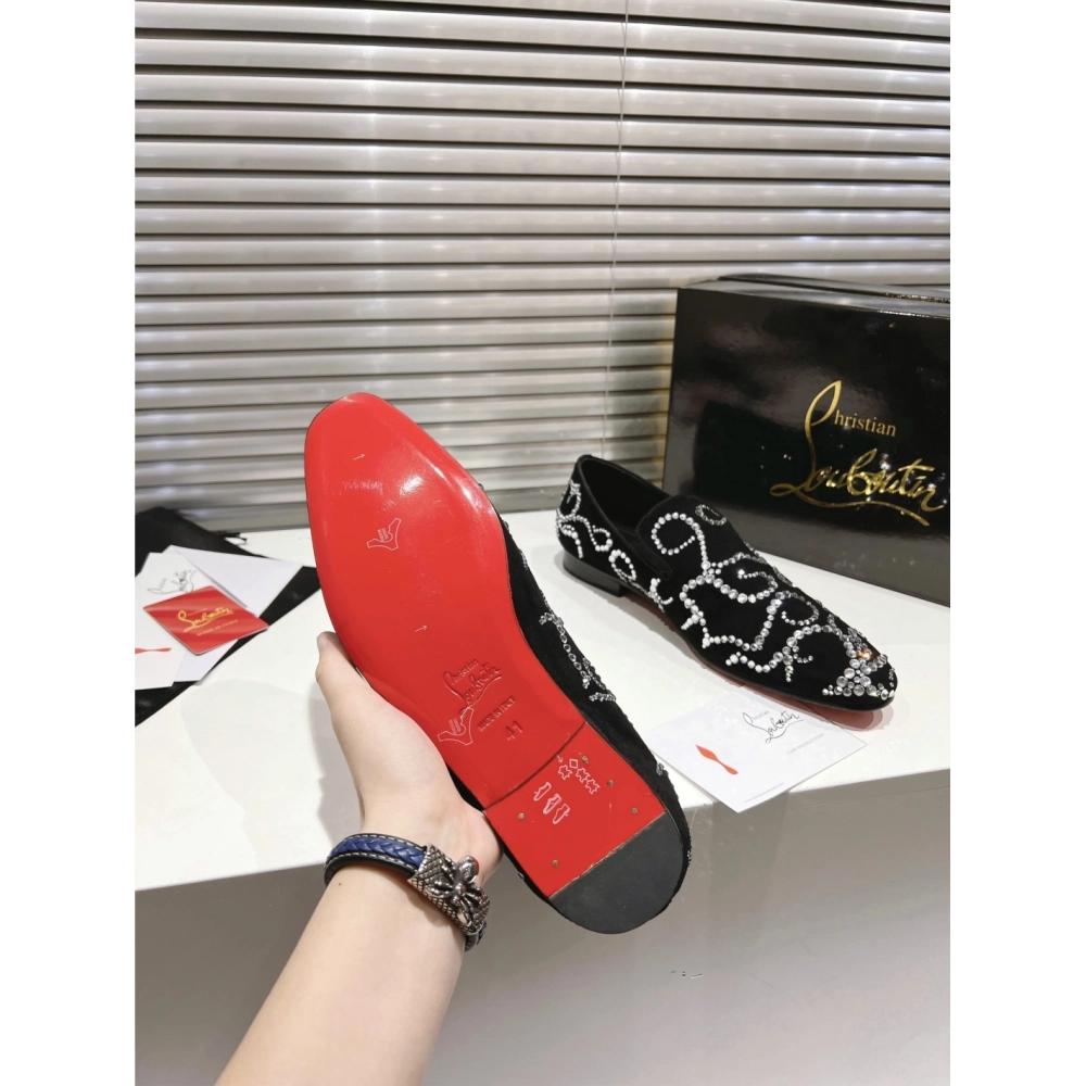 Christian Louboutin leather shoes 109,Oxfords,Christian Louboutin Sneakers,Luxury Shoes