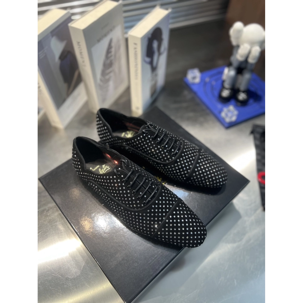 Christian Louboutin leather shoes 111,Oxfords,Christian Louboutin Sneakers,Luxury Shoes