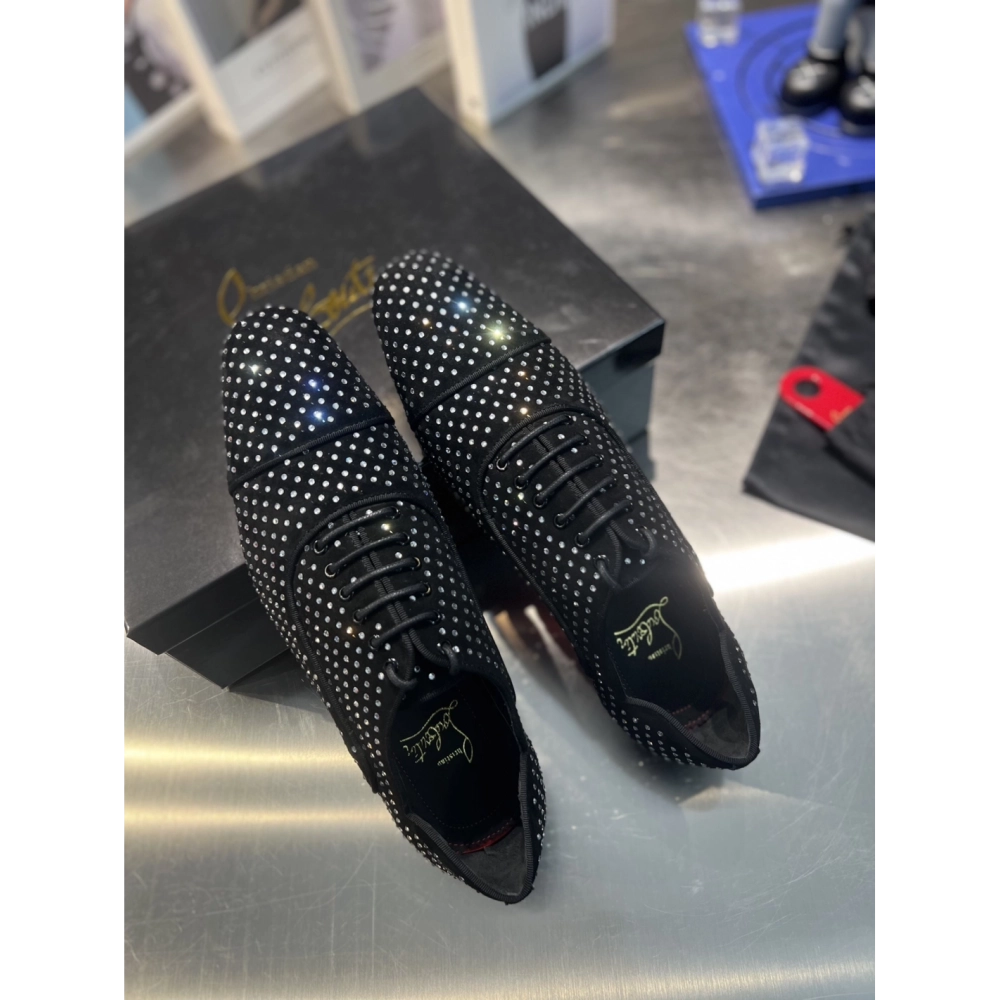 Christian Louboutin leather shoes 111,Oxfords,Christian Louboutin Sneakers,Luxury Shoes