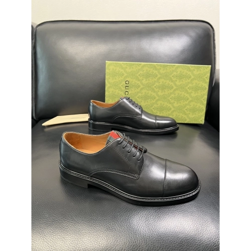 Gucci leather shoes 019,GUCCI SHOES,Business Shoes