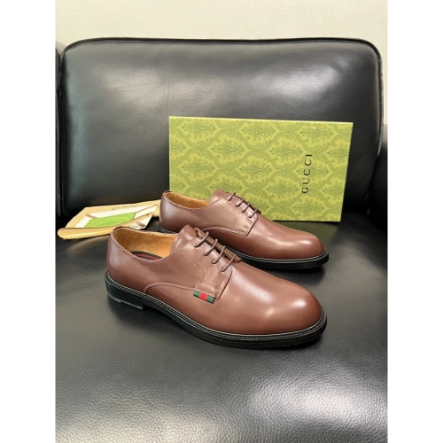Gucci leather shoes 042,GUCCI SHOES,Business Shoes