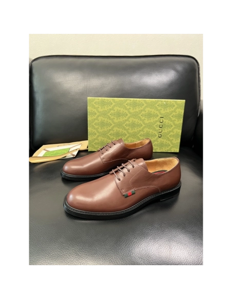 Gucci leather shoes 042,GUCCI SHOES,Business Shoes