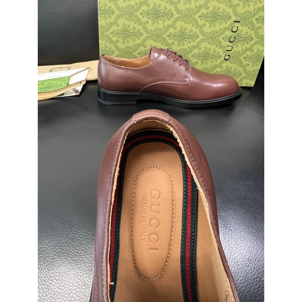 Gucci leather shoes 042,GUCCI SHOES,Business Shoes