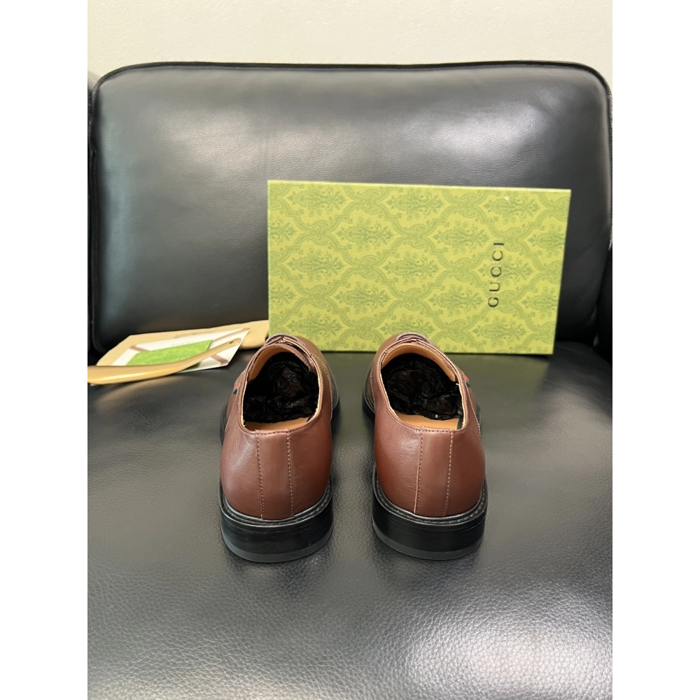 Gucci leather shoes 042,GUCCI SHOES,Business Shoes
